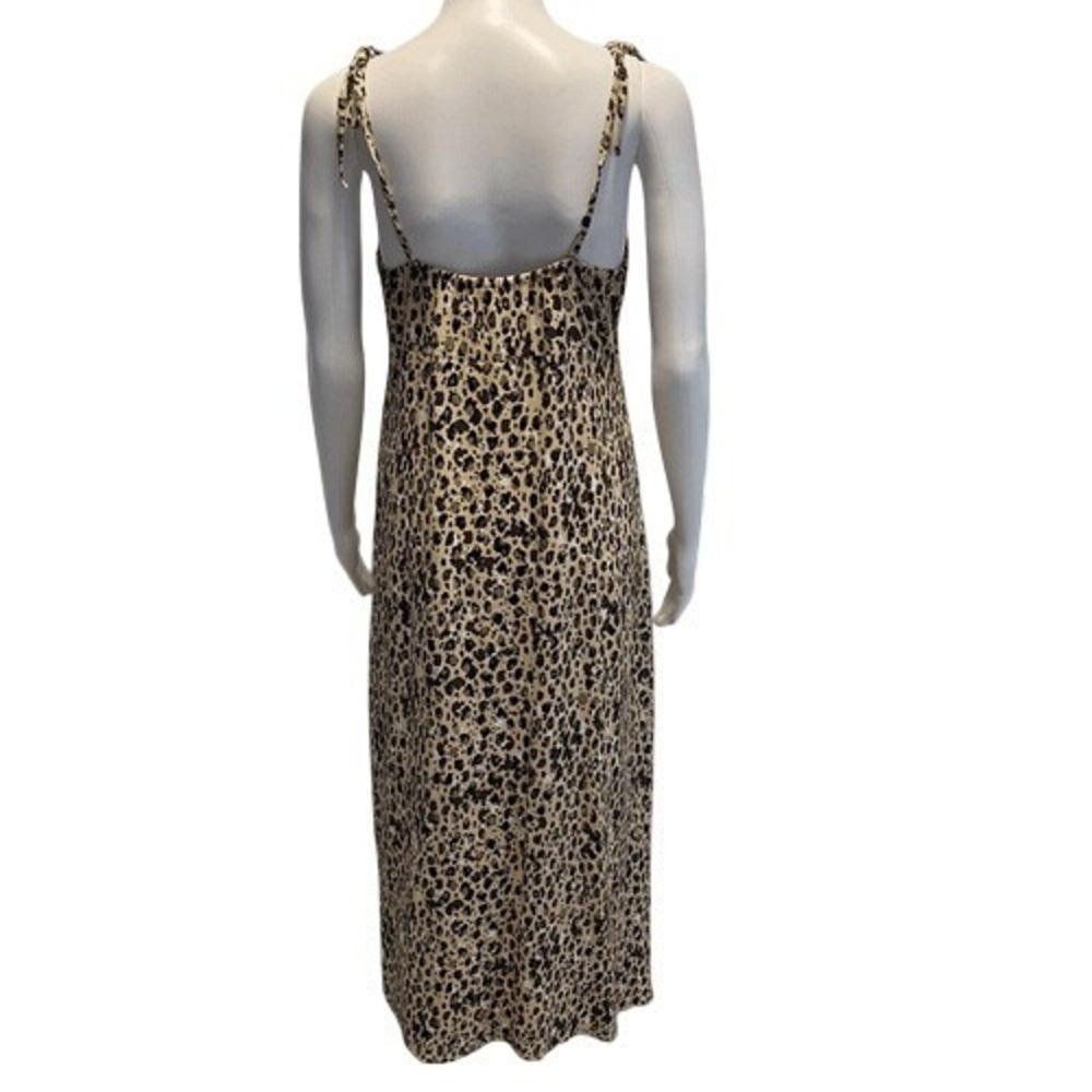 Deborah James x Kivari‎ Leopard Print Midi Slip Dress S - Picture 4 of 9